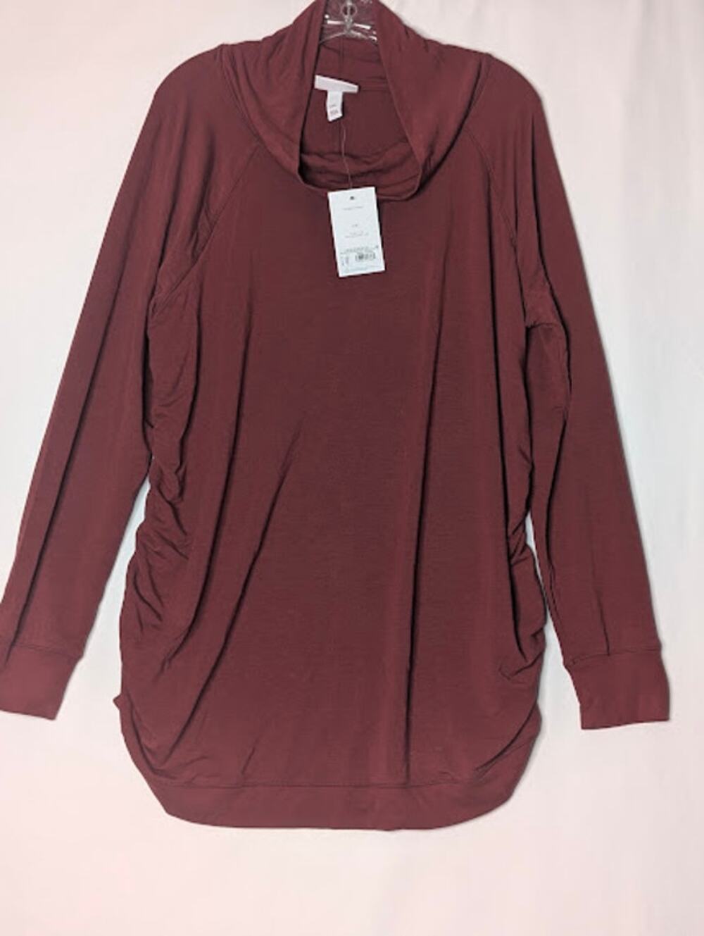 ISABEL MATERNITY-by Ingrid and Isabel red pullover long sleeve shirt size XXL